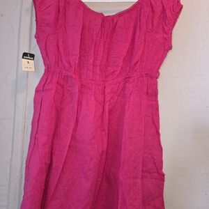 Lovely Day Vibrant Pink Casual Dress